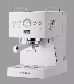 Small commercial coffee machine Simple control panel Italian semi-automatic coffee machine Can make milk foam Latte Americano
