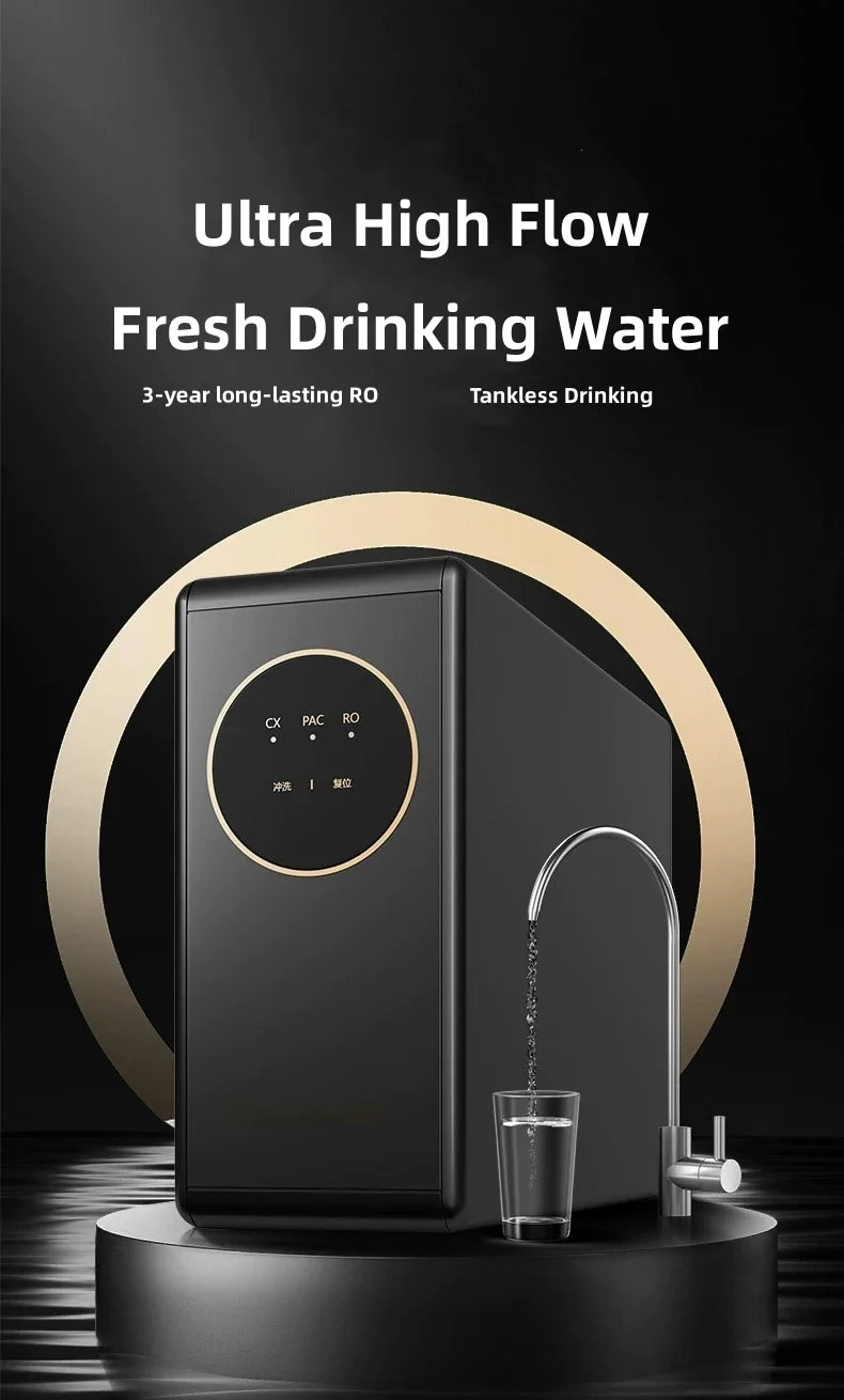 Desktop Water Dispenser20 Inch Housing Portable Electric Water Purifier System House Filter Home Use Machine RO Water Filter Pur