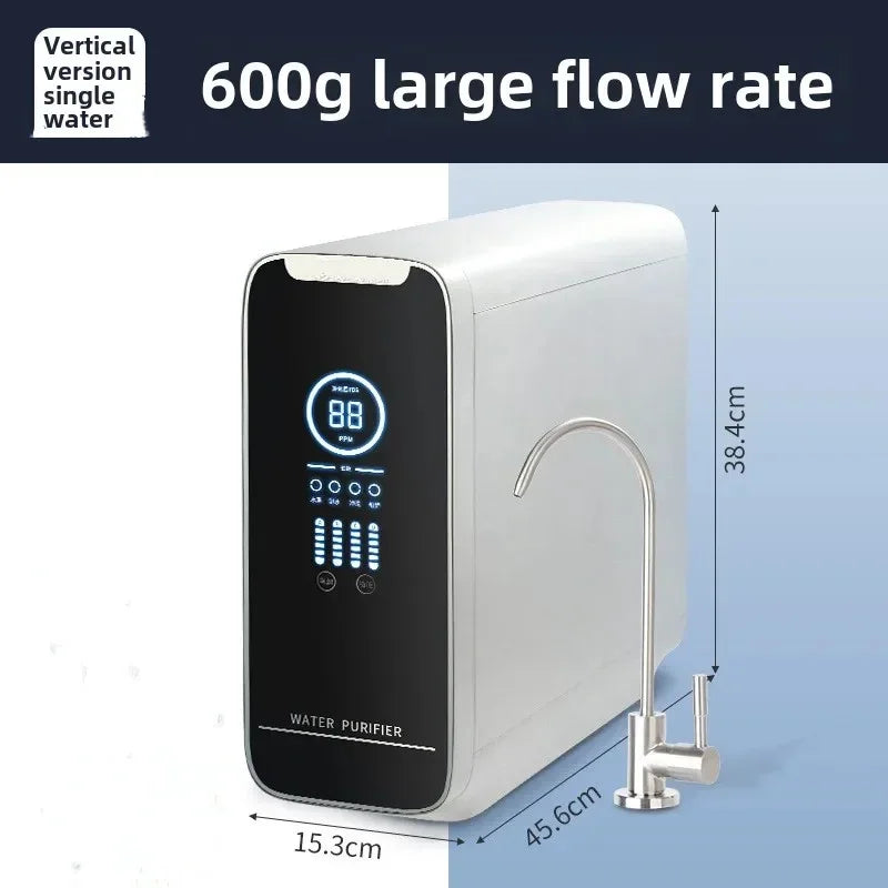 Water Purifier System 600G Flow Rate Kitchen Reverse Osmose Four Stage Water Purifier RO Water Purifier Reduced TDS