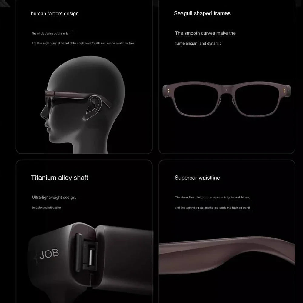 Meizu StarV Air2 AR Smart Glasses Simultaneous 13 languages real-time Translation Speech Prompter Cycling Support English